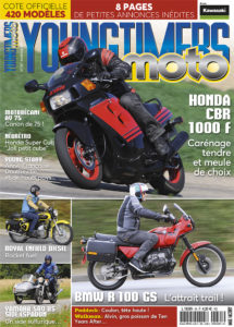 Youngtimers Moto n°35 avril/mai 2019 Honda CBR 1000F, BMW R100 GS Paris-Dakar, Motobécane AV75, Yamaha XS500, Honda CUB, Royal Enfield Bullet Diesel
