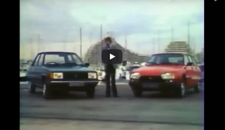 Vidéo du mois : Renault 9 VS Citroën GSA et Visa (1982)