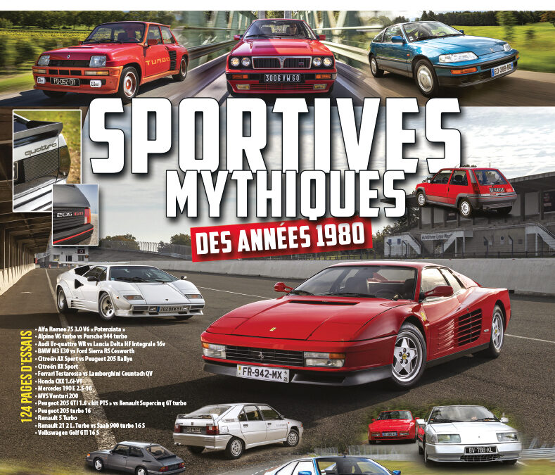 Le numéro hors-série “Sportives mythiques des années 1980” est disponible !