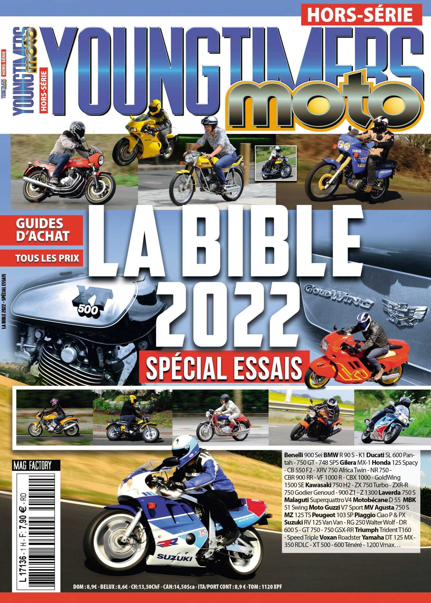 NOUVEAU : Youngtimers Moto hors-série Bible 2022 !
