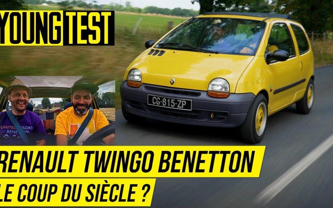 TWINGO I BENETTON : ON A ESSAYÉ LE COLLECTOR LE PLUS DINGUE DE RENAULT ! 🎨