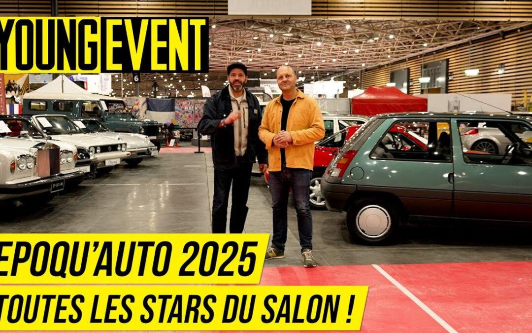 Supercars, R5 Turbo, GTI… EPOQU’AUTO 2025 en avant-première !
