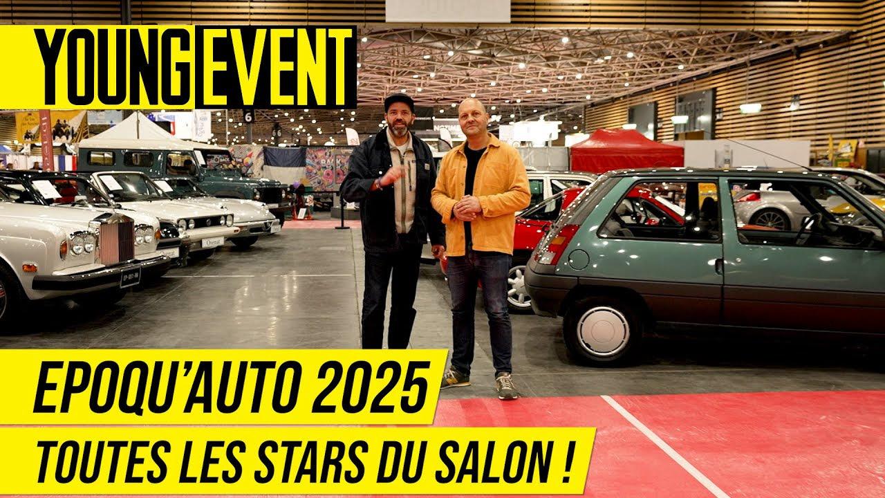 Supercars, R5 Turbo, GTI… EPOQU’AUTO 2025 en avant-première ! Youngtimers La Chaîne
