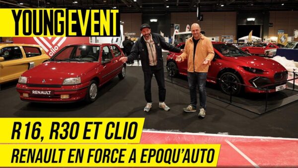 R16, R30, CLIO : RENAULT FÊTE TROIS ANNIVERSAIRES A EPOQU'AUTO !