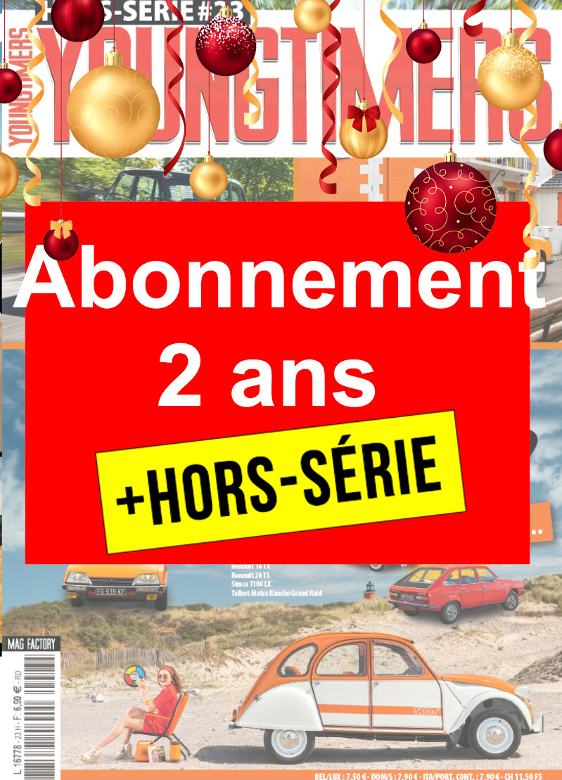 Abonnement 2 ans Youngtimers hors-série Noël