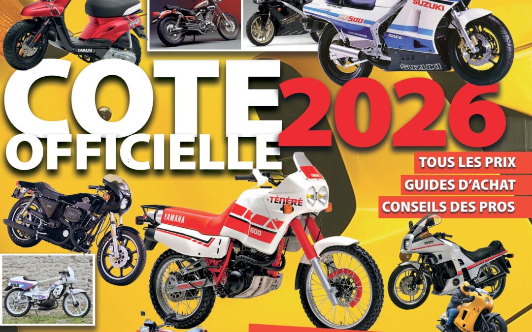 La COTE OFFICIELLE YOUNGTIMERS MOTO 2026 débarque !