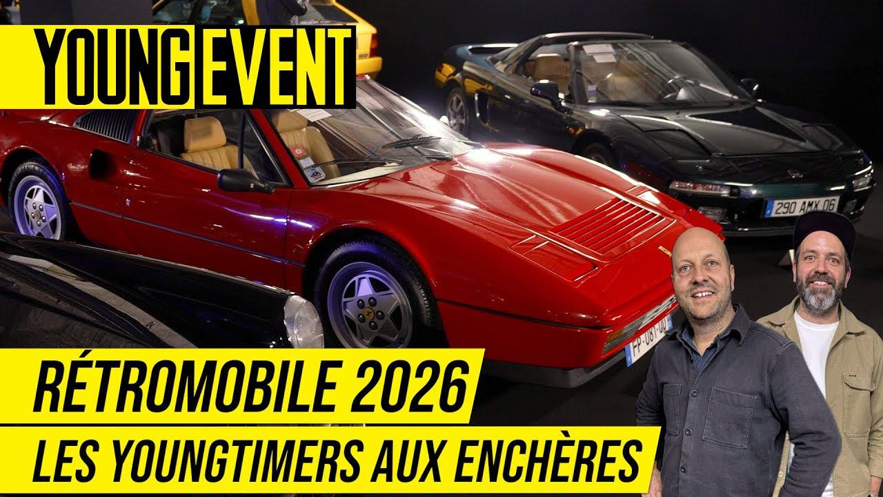 LES YOUNGTIMERS AUX ENCHÈRES À RÉTROMOBILE 2026 : EN AVANT-PREMIERE ! LES YOUNGTIMERS AUX ENCHÈRES À RÉTROMOBILE 2026 : EN AVANT-PREMIERE !