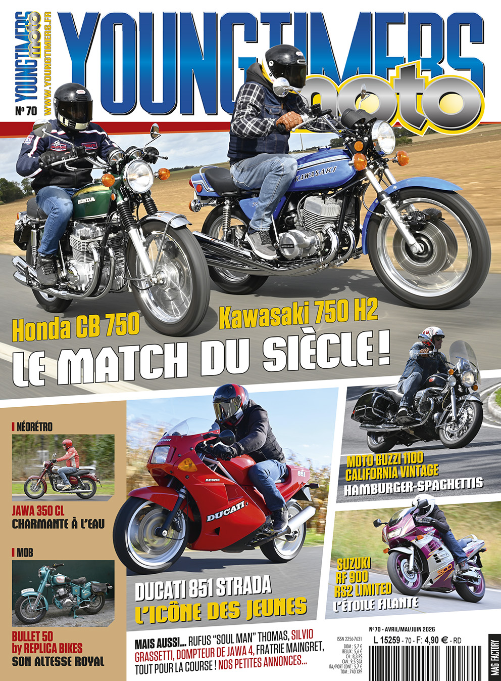 Youngtimers Moto n°70 - Avril/mai/juin 2026