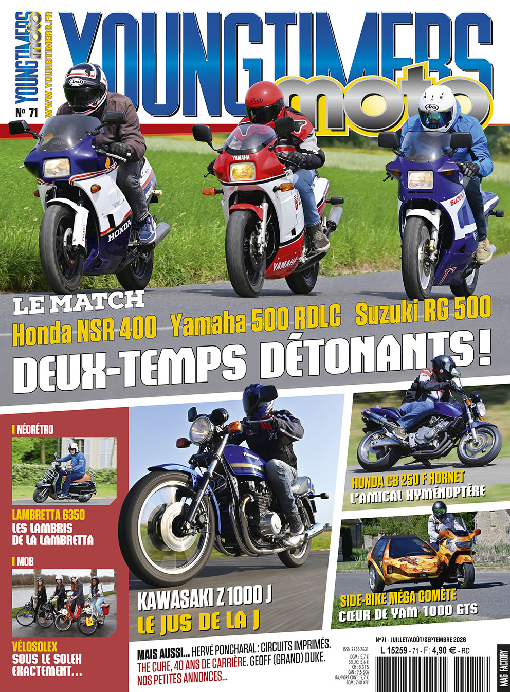 Youngtimers Moto n°71 - Juillet/août/septembre 2026