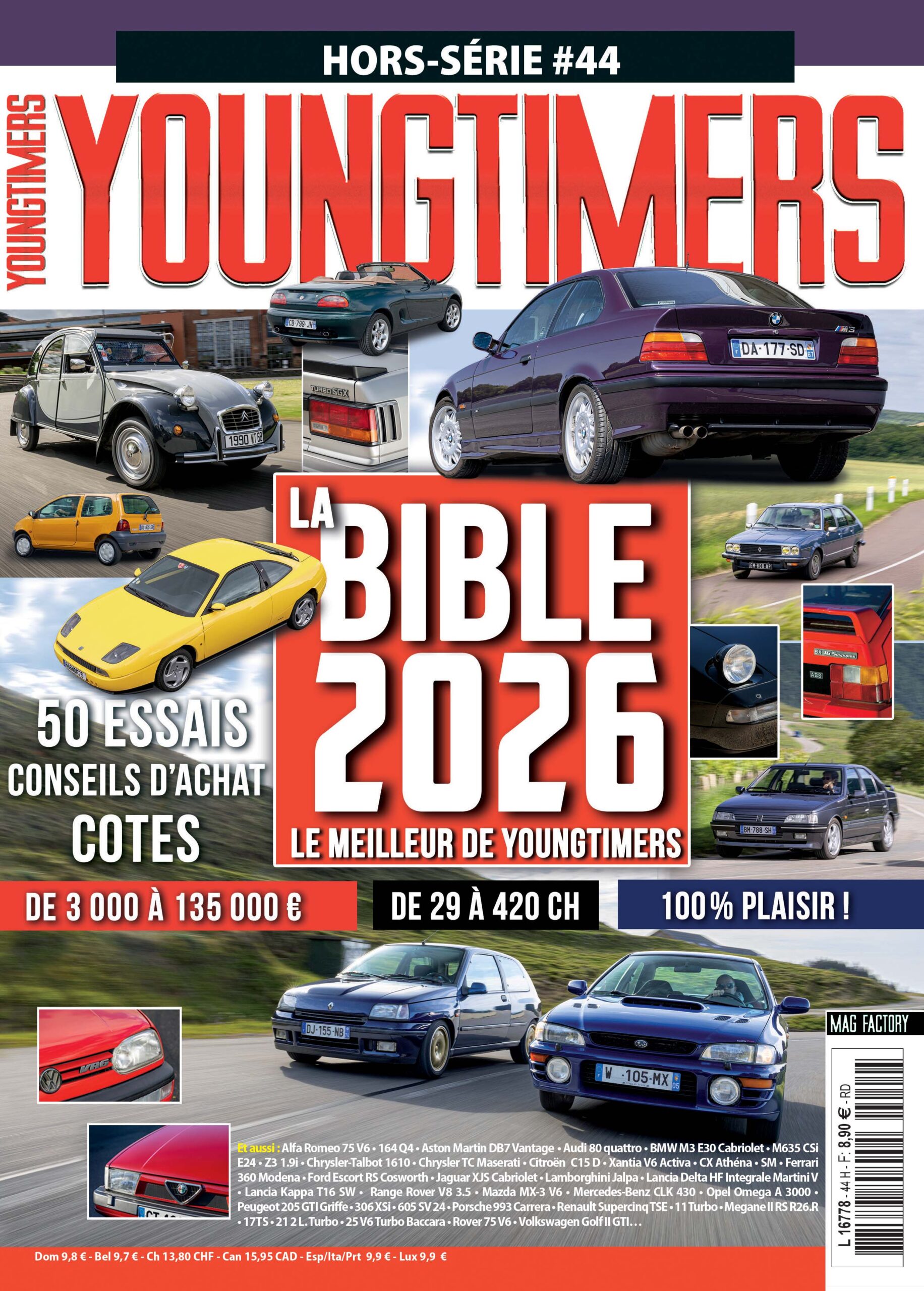 Youngtimers hors-série Bible 2026