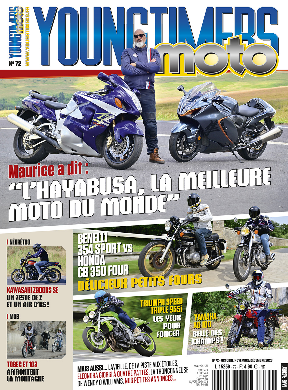 Youngtimers Moto n°72 - Octobre/novembre/décembre 2026