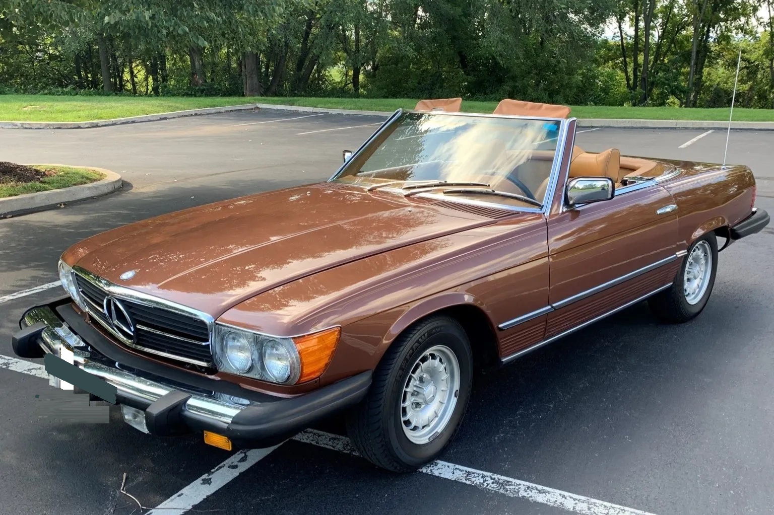 Mercedes 450SL R107 de 1979 avec 37 000 miles / 59 000 km