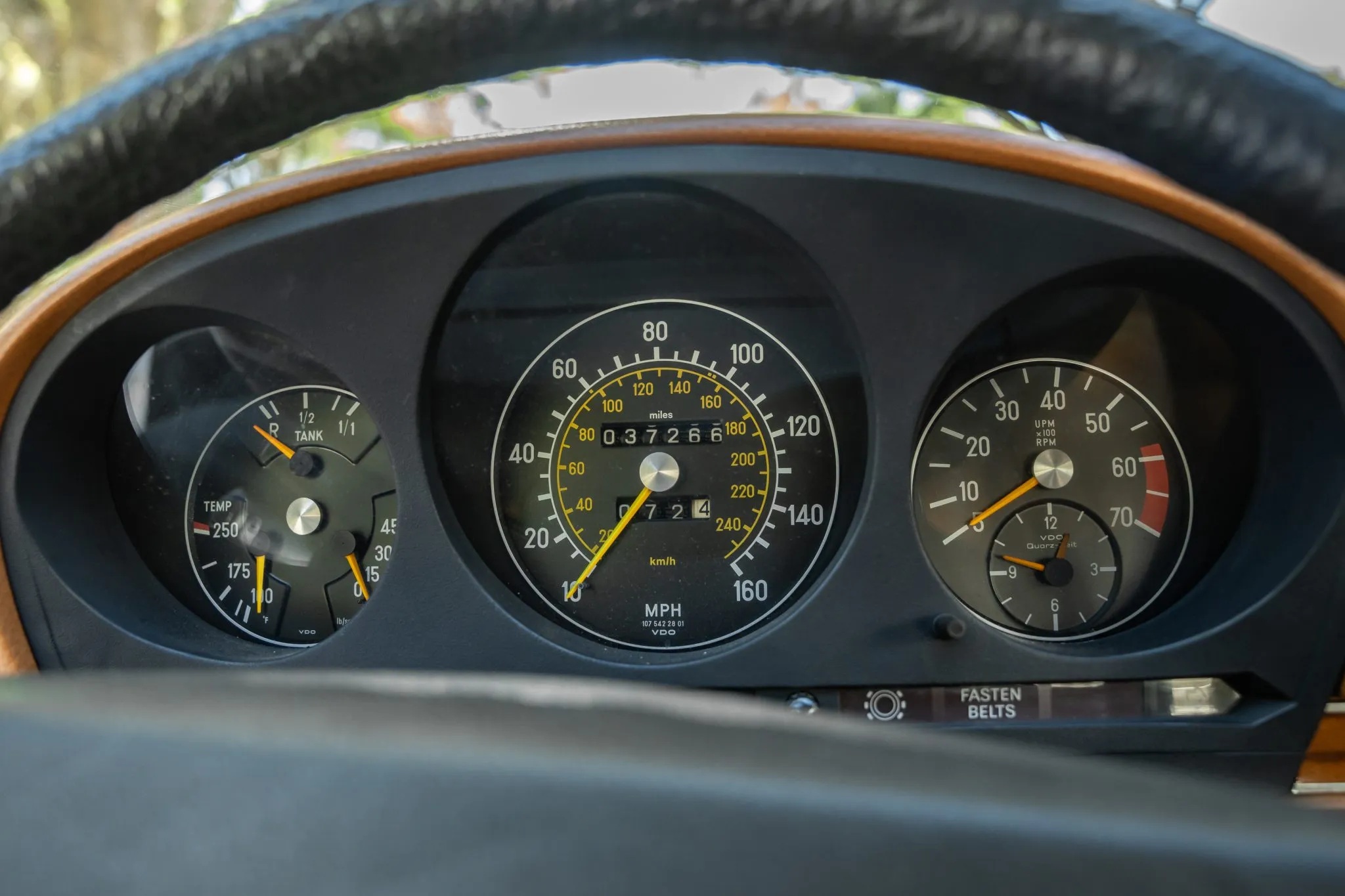 Mercedes 450SL R107 de 1979 avec 37 000 miles / 59 000 km