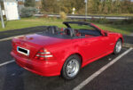 Coupé cabriolé SLK200 Kompressor Rouge